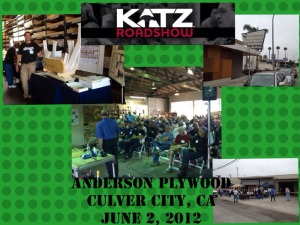 Katz Roadshow- Anderson Plywood, CA