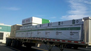 Weyerhaeuser in Chicago's first full unit headed out for delivery tomorrow!